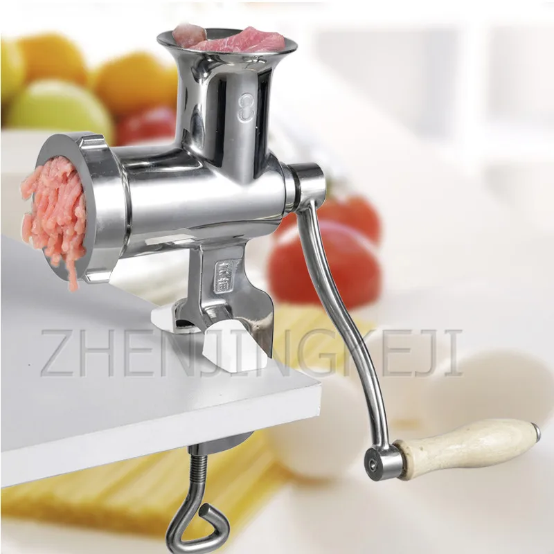 Hand Meat Grinder Home Stainless Steel Stuffing Machine Food Processor Sausage Filling Kitchen Appliances | Бытовая техника