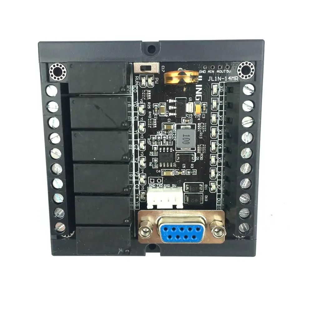 PLC FX1N-14MR Модуль платы реле Модуль задержки plc программируемый логический контроллер Широкий источник напряжения 10-28VDC - Цвет: Package 3