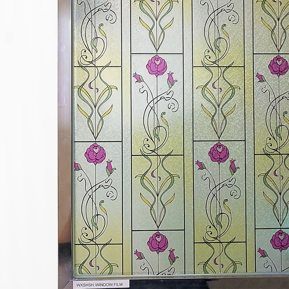 30*100 см декоративная оконная пленка электростатического Стекло Стикеры s 3D Пленка