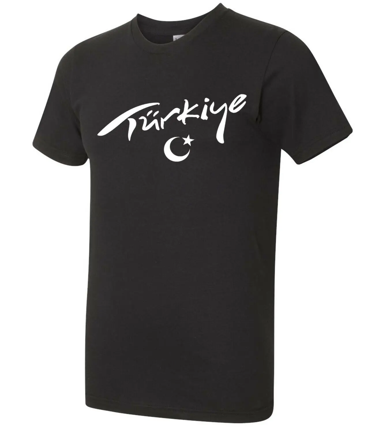 

Turkey Flag Turkiye Star Men Funny T-shirt Short Casual customized products men clothing