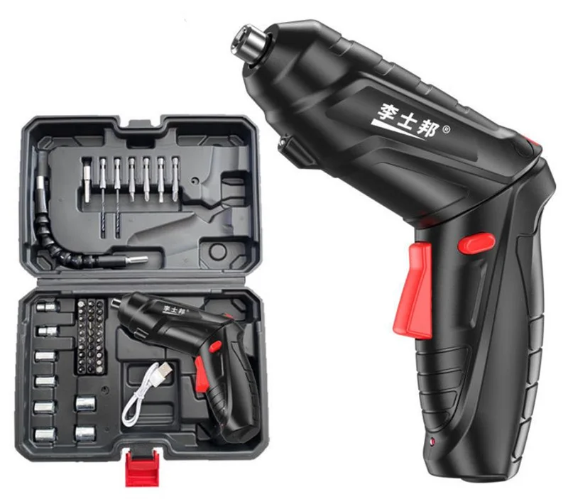 

Multifunction Mini Electric Drill Home Electric Screw Driver Screwdriver Power Tool USB Charge Universal Wrench Maintain THE1203