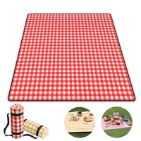 picnic blankets 2x3m camping mat for outdoor extra large waterproof sandproof portable soft mat ins beach blanket