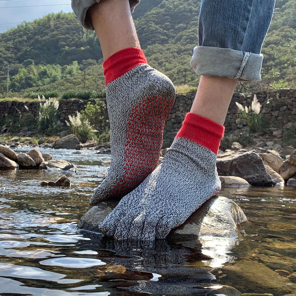 

Men Women Footwear Free your Feet High Cut Toe Socks for Beach Non Slip Basketball Running Football Summer Socks Hiking Climbing