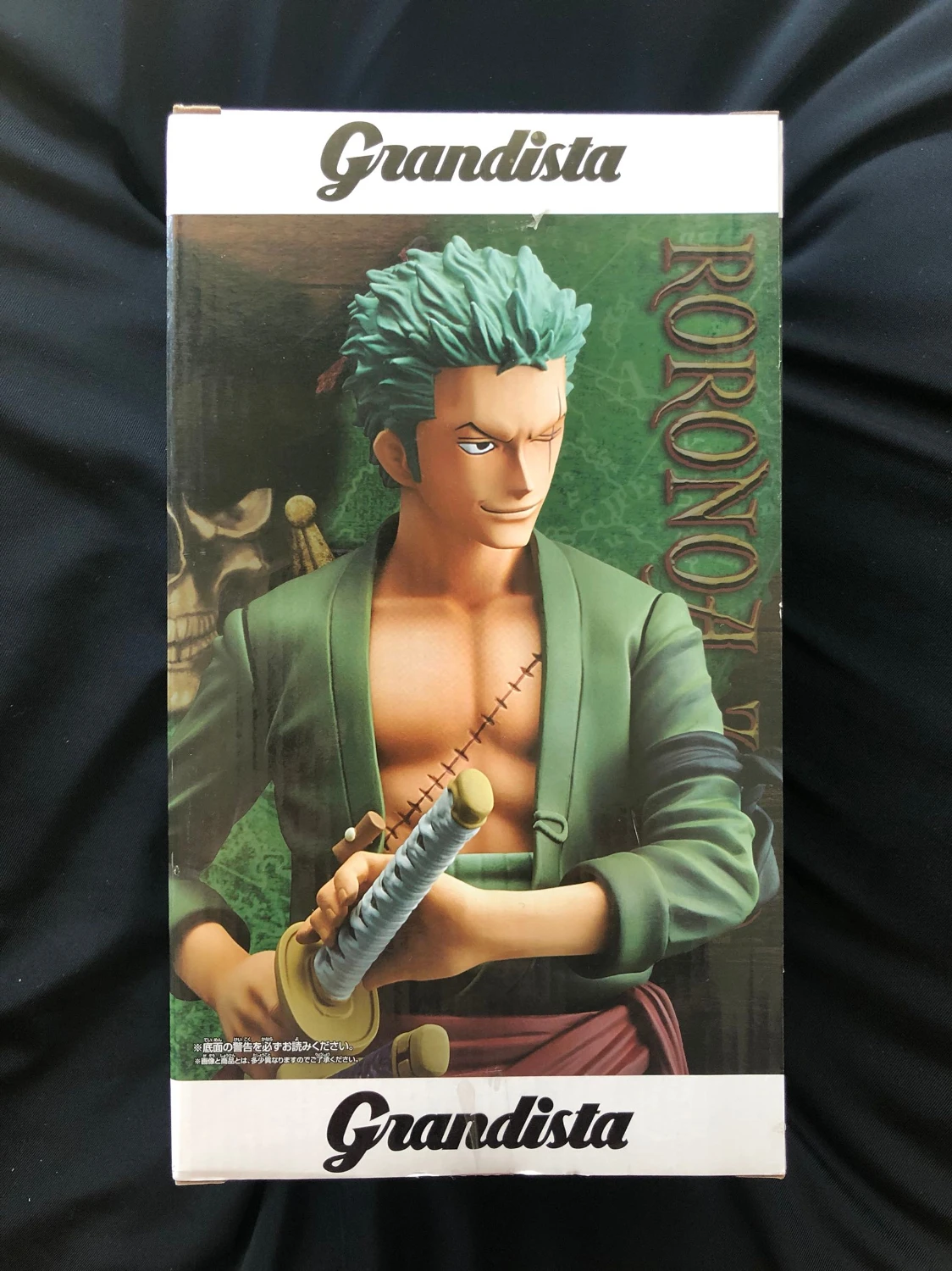 Оригинальный Banpresto одна деталь OP Grandista Grandline для мужчин Roronoa Зоро фигурка ПВХ