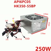new original psu for lenovo atx 250w switching power supply api6pc05 hk350 55bp