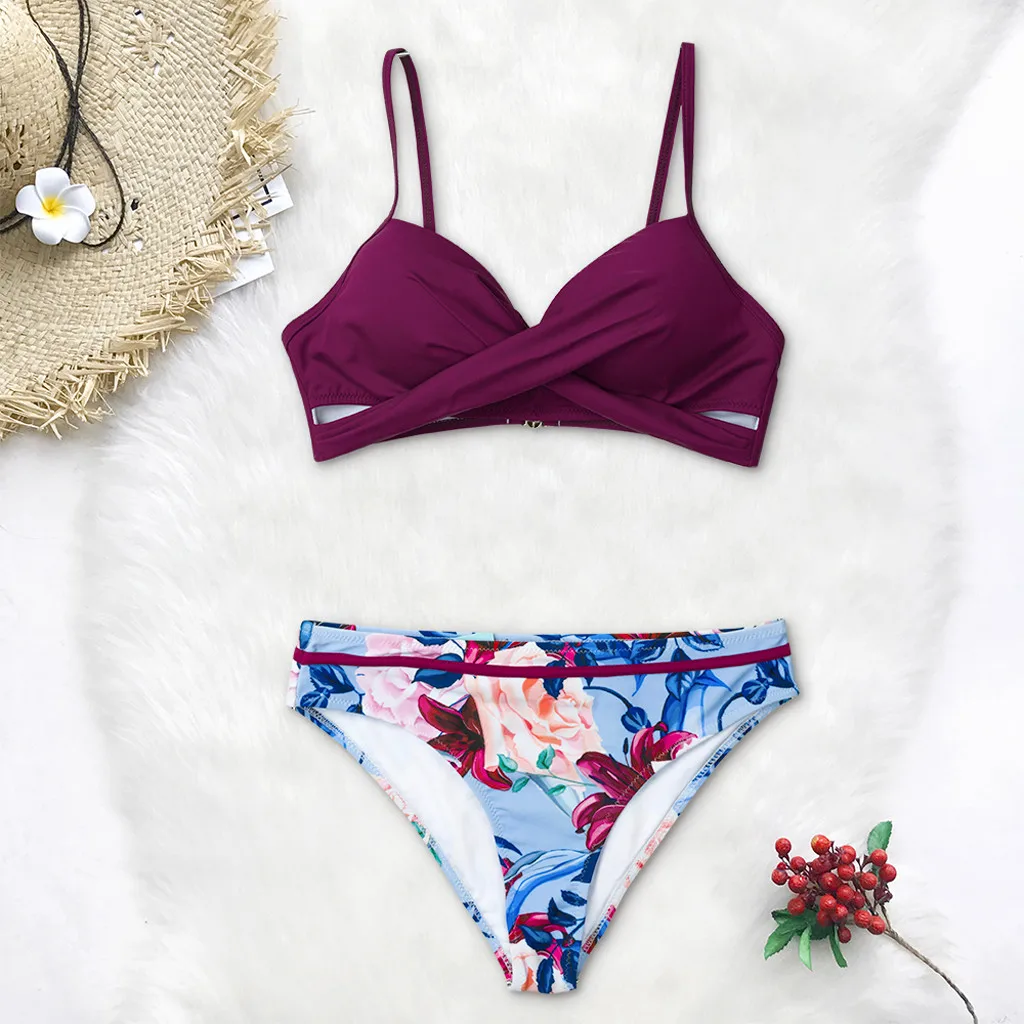 Новый сексуальный бикини 2020 Mujer пуш-ап купальник женский Высокая талия ретро