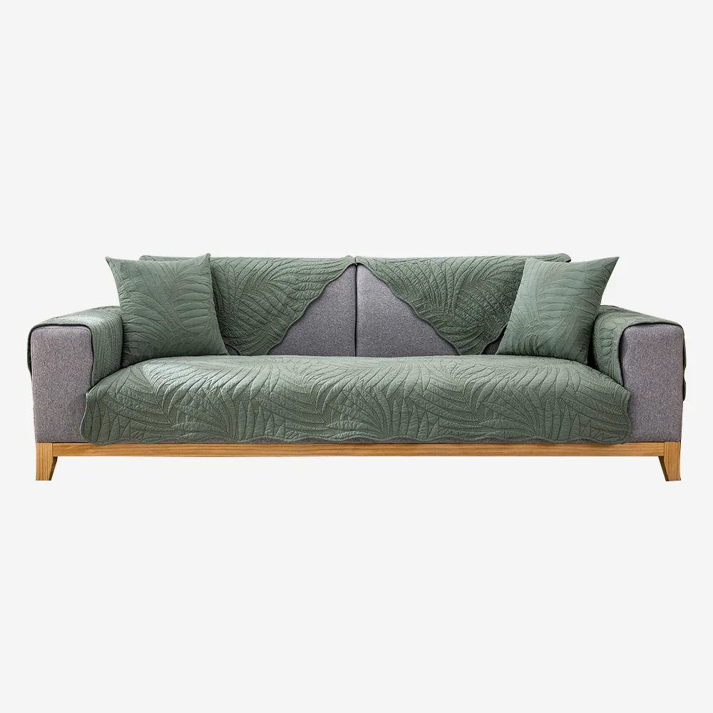 

High Grade Solid Color Fabric Sofa Cushion Non-slip Sofa Cover Living Room Sofa Towel Sofa Cover Sofa Cover Sectional Sofa Cover