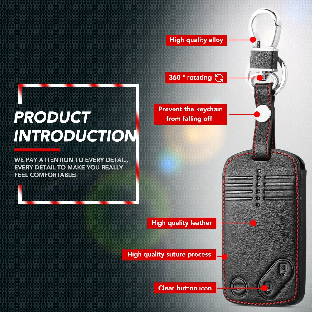 Кнопки дистанционного ключа карты кожаный чехол для Mazda 2 3 5 Premacy Miata 6 8 RX8 MX5 M8 CX-7 CX-9