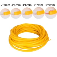 catapult rubber belt thickened elastic yellow antifreeze pull rope tunix tube natural rubber latex elastic belt