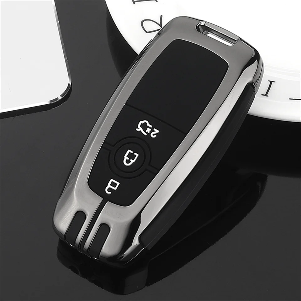Copertura della cassa chiave dell'automobile per Ford Fusion Mustang Explorer F150 F250 F350 2017 2018 EcoSport Edge S-MAX Ranger Lincoln Mondeo fiesta - Hfcd4f8dea36e4fbe868267cd0279cd4bn