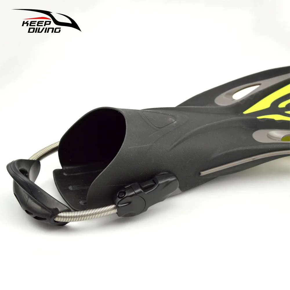 Плавание с аквалангом плавник Весна пятки ремень быстросъемными пряжками (одна
