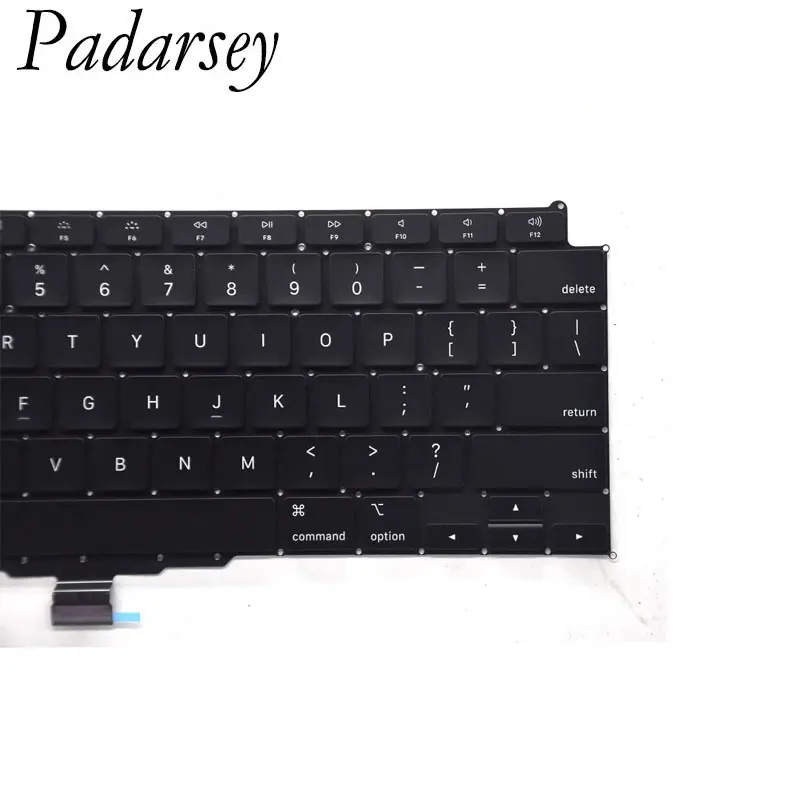 Сменная клавиатура Padarsey с подсветкой совместимая MacBook Air 13 дюймов Retina A2179 2020