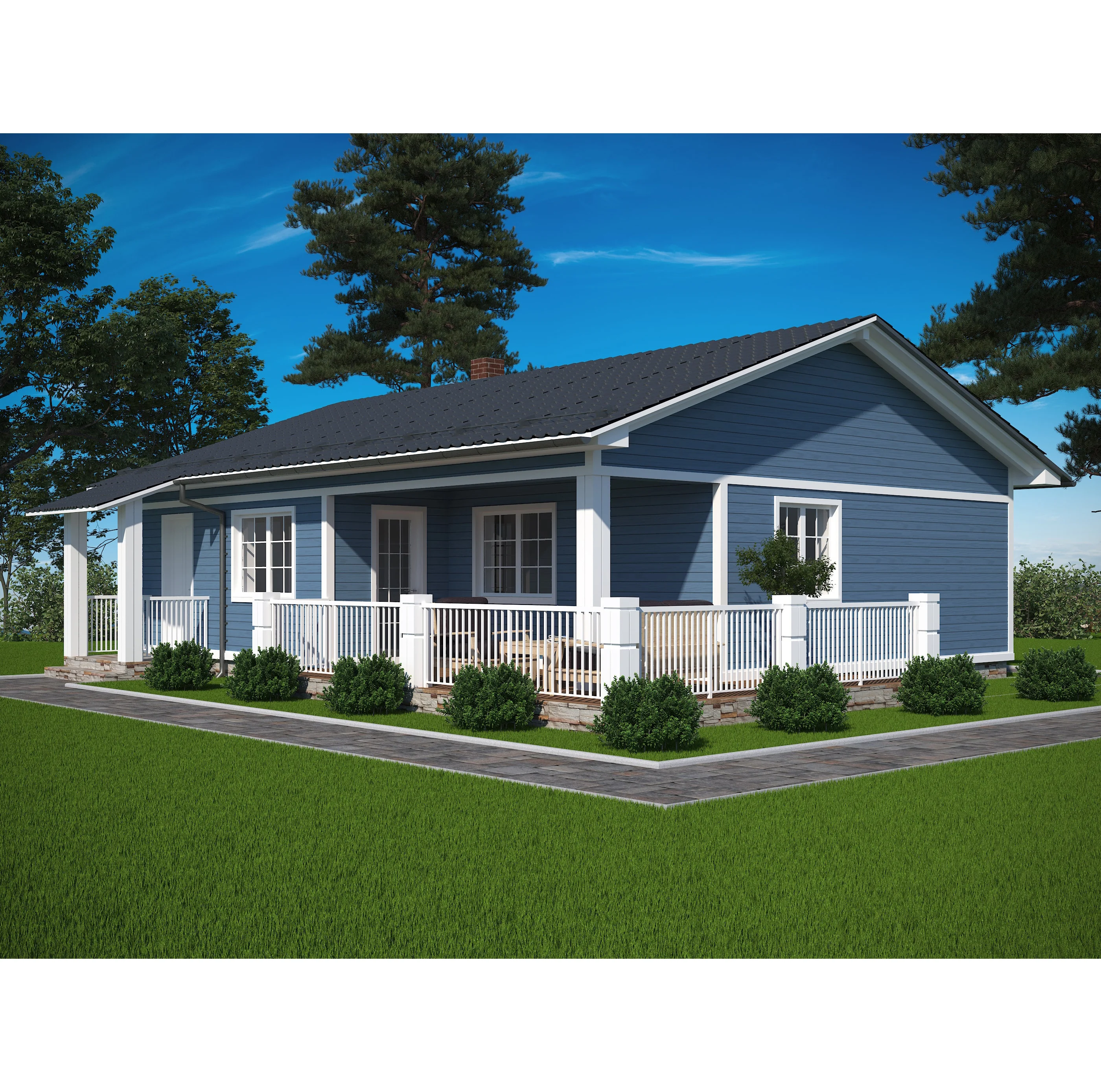 GUANGDONG Giant Factory практичная цена индивидуальный дом сборная вилла сборные