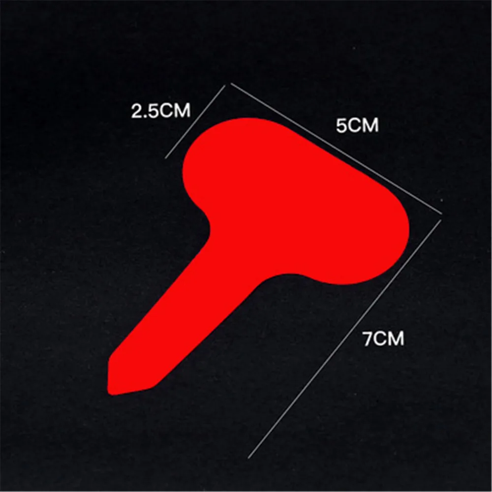

100Pcs Colorful Plant Tag T-type Plastic Nursery Garden Plant Label Flower Thick Tag Label Mark Garden Decoration Ornaments