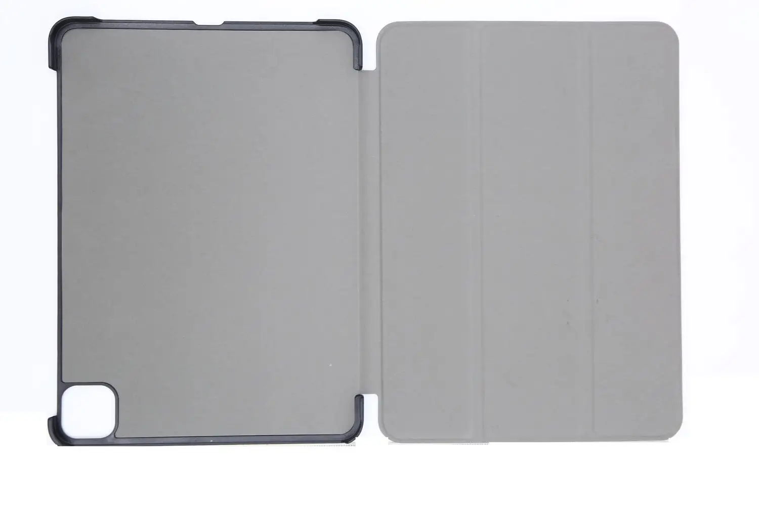 

Прочный Магнитный чехол для iPad Pro 11 дюймов 2020, тонкий легкий Чехол-подставка тройного сложения, черный