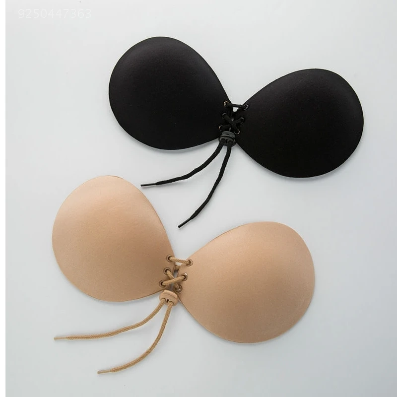 3 см толстый силиконовый самоклеющийся бюстгальтер в форме ладони многоразовый