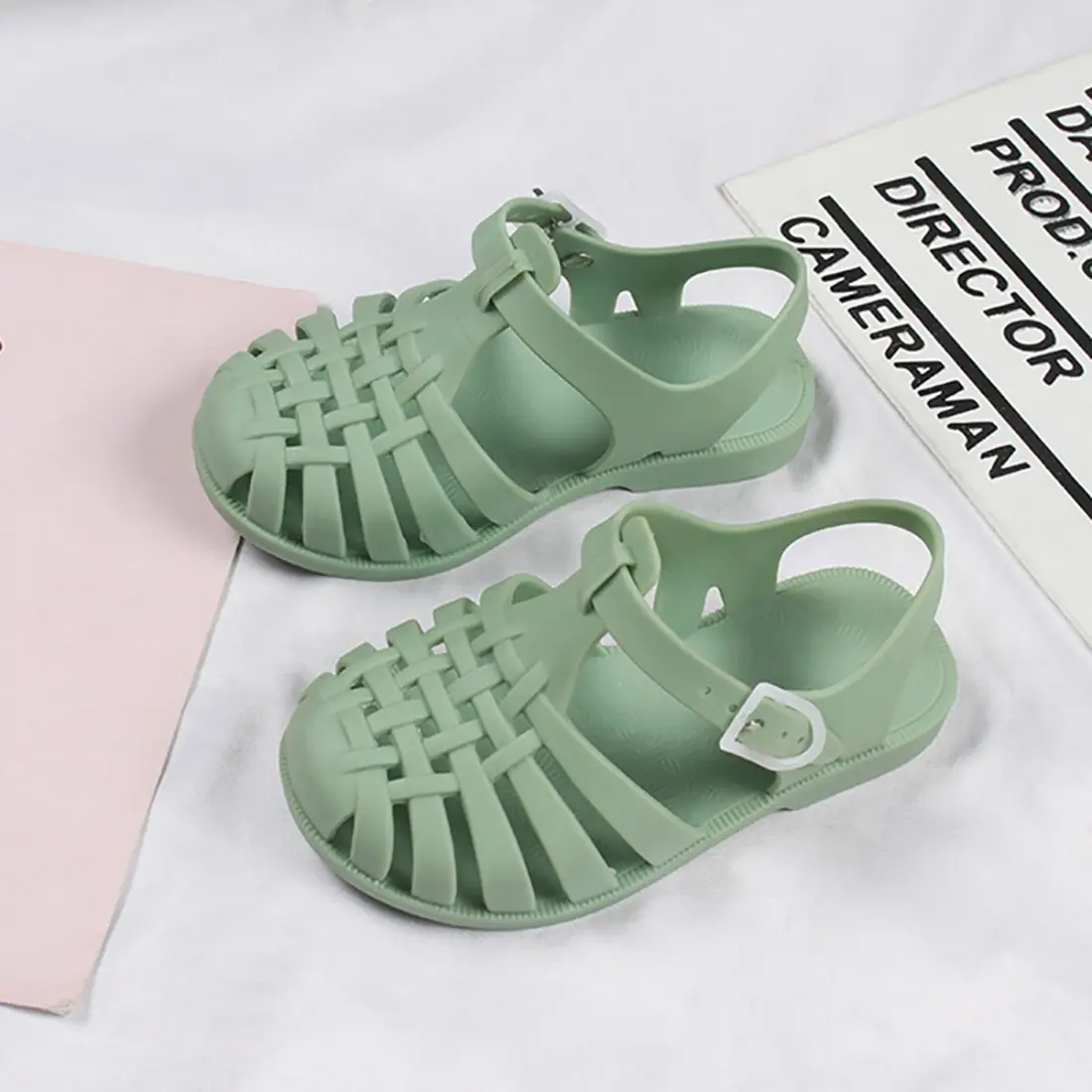 

Litthing Baby Summer Sandals Kids Light Breathable Hollow Out Shoes PVC Children Fashion Beach Sandals For Boys And Girls 2021