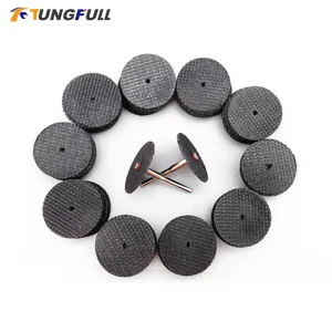 Диск абразивный, армированный стекловолокном, с 4 оправками, 10 шт.