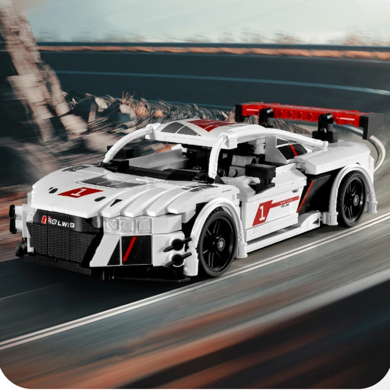 

Technique Series Car A8 F1 Racing Pull Back Building Blocks 678Pcs Bricks Set Kids Education Toys For Children Boy Gifts S8301