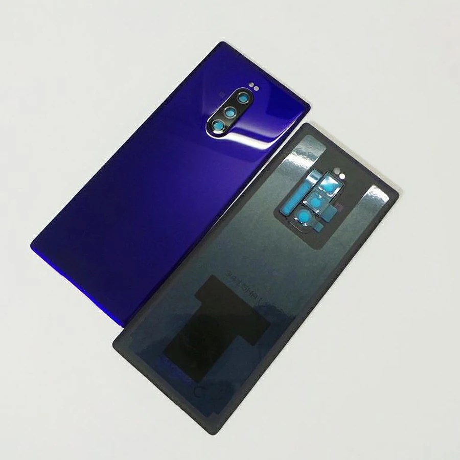 Запасная крышка для аккумулятора Sony Xperia 1 X1 / XZ4 J8110 J8170 J9110 100% оригинал | Мобильные