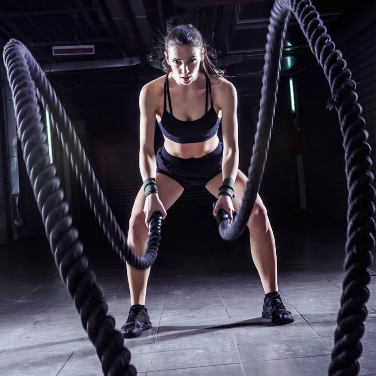 

Силовая Боевая веревка, снаряжение для полной тренировки тела для кроссфита, тренировок, домашний тренажерный зал, фитнеса, упражнения, тяж...