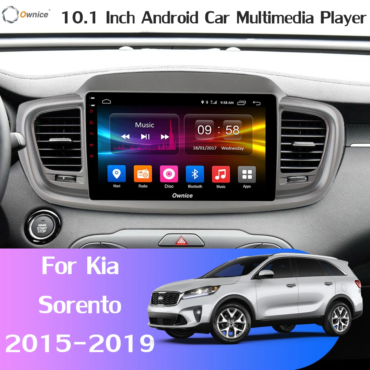 Камера для Kia Sorento 3 Prime LHD Android 9 0 8 ядер 4 гб озу + 64 пзу GPS радио 360 °|Автомагнитолы| |