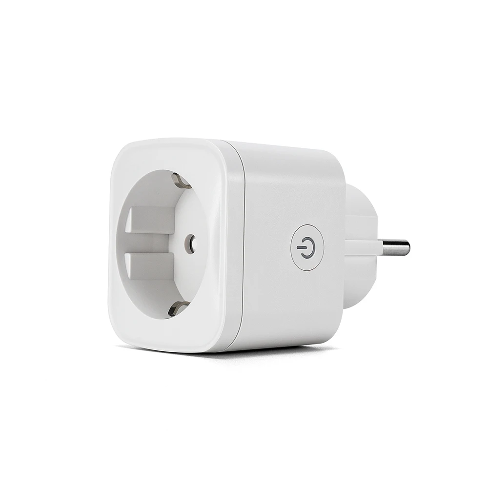 Smart Wifi Power Plug, 16A Wireless Home Inteligente Decorated EU Socket, Compatible With Google Assistant And Alexa