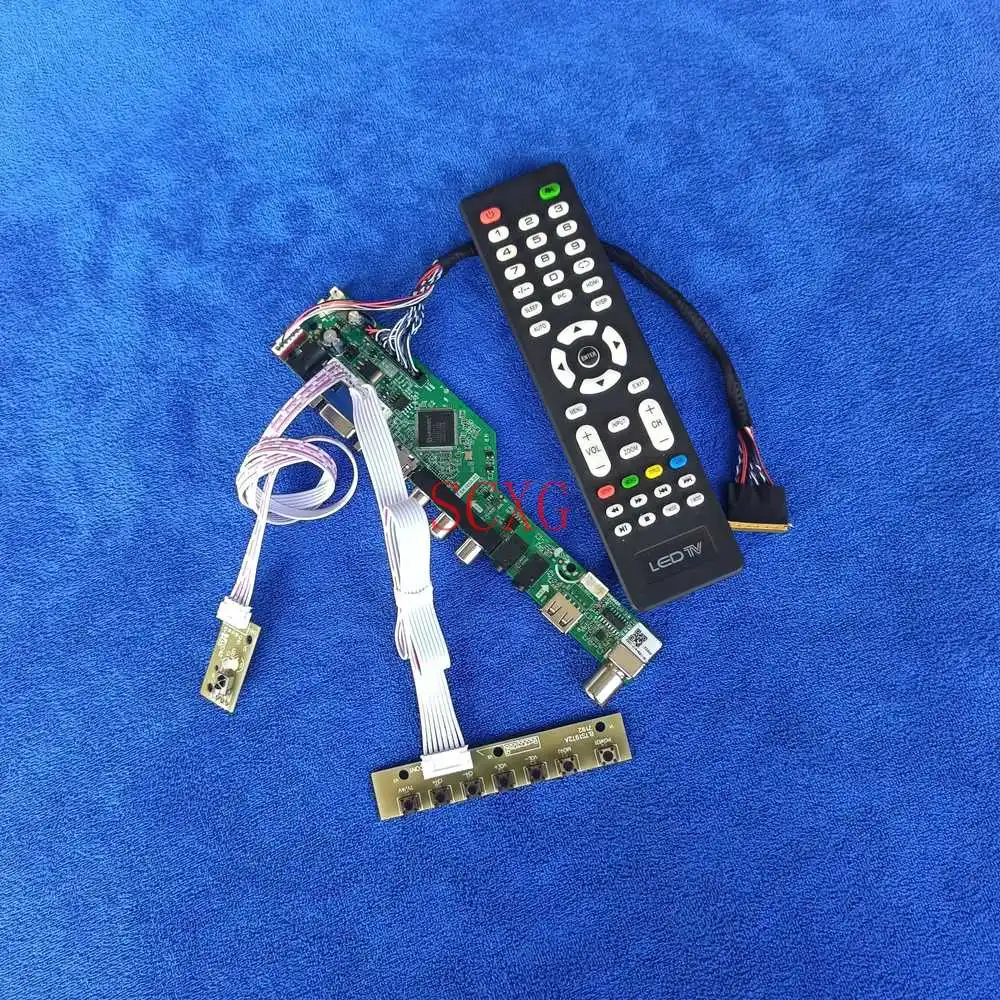 

Плата привода аналоговая для LTN156AT23/LTN156AT24/LTN156AT26 VGA USB AV HDMI-совместимая с WLED LVDS 40-Pin 1366*768