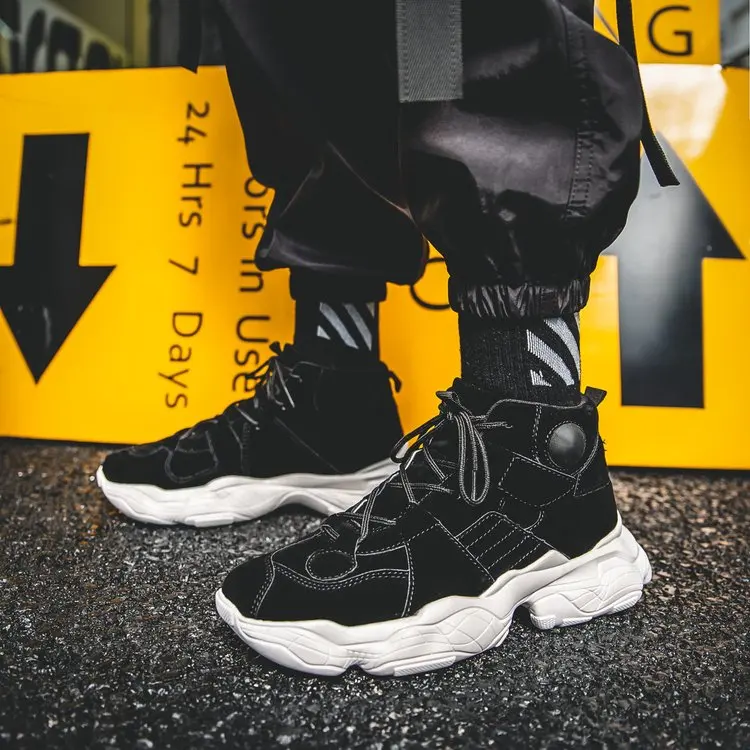 Модные мужские кроссовки брендовые Дизайнерские на массивной платформе