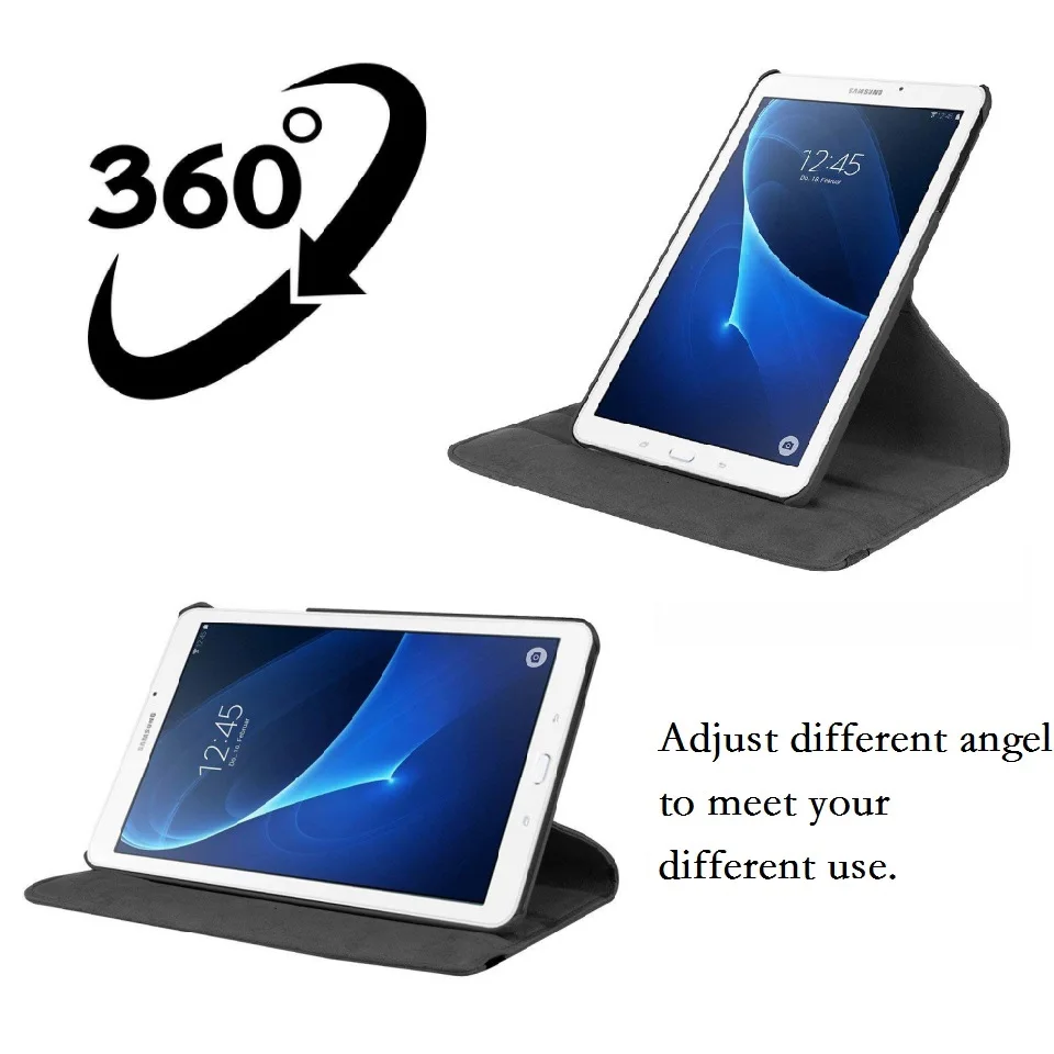 360 Вращение чехол для samsung Galaxy Tab A A6 7,0 SM-T280 T285 чехол 360 смарт из искусственной кожи чехол для samsung T280 T285 чехол