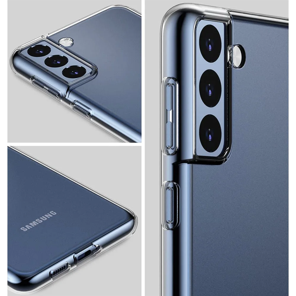 Ультратонкий силиконовый чехол для телефона Samsung Galaxy S21 S20 Fe Ultra S10 S9 S8 Plus Lite мягкий