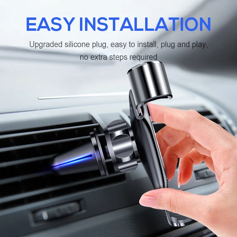 jellico ho 95 car phone holder gravity stand mobile support holder in car phone mount holder stand for iphone 12 samsung xiaomi free global shipping