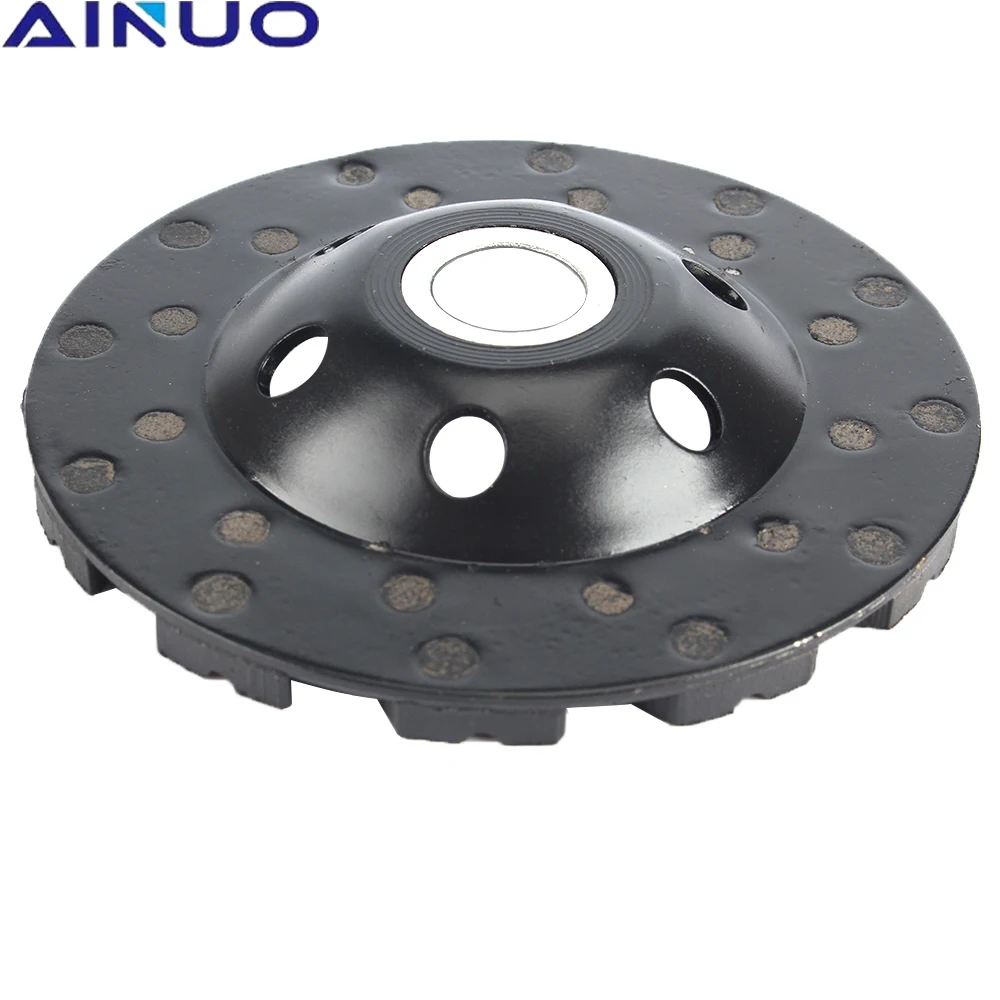 

4" Diamond Grinding Wheel Disc Bowl Shape Grinding Cup Concrete Granite Stone Ceramics Cutting Tools