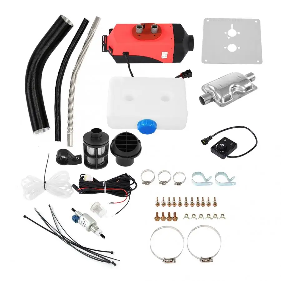 DC 12VC 2 кВт дизельный Воздушный стояночный топливный нагреватель W/Глушитель для RV