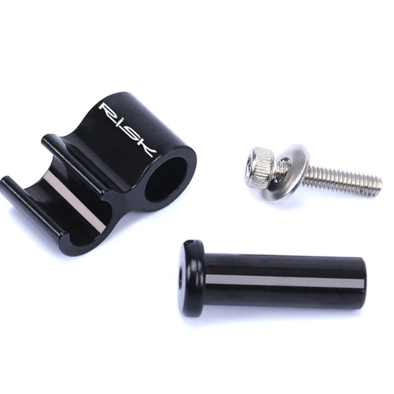 

6Pcs RISK Bicycle Hydraulic Brake Hose Holder Cable Line Guide Wire Clips Clamps Oil Disc Brake Pipe Frame Road Bike Parts