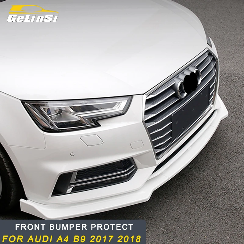 Gelinsi для Audi A4 S4 B9 2017 2018 на передний бампер автомобильного стайлинга Защитная