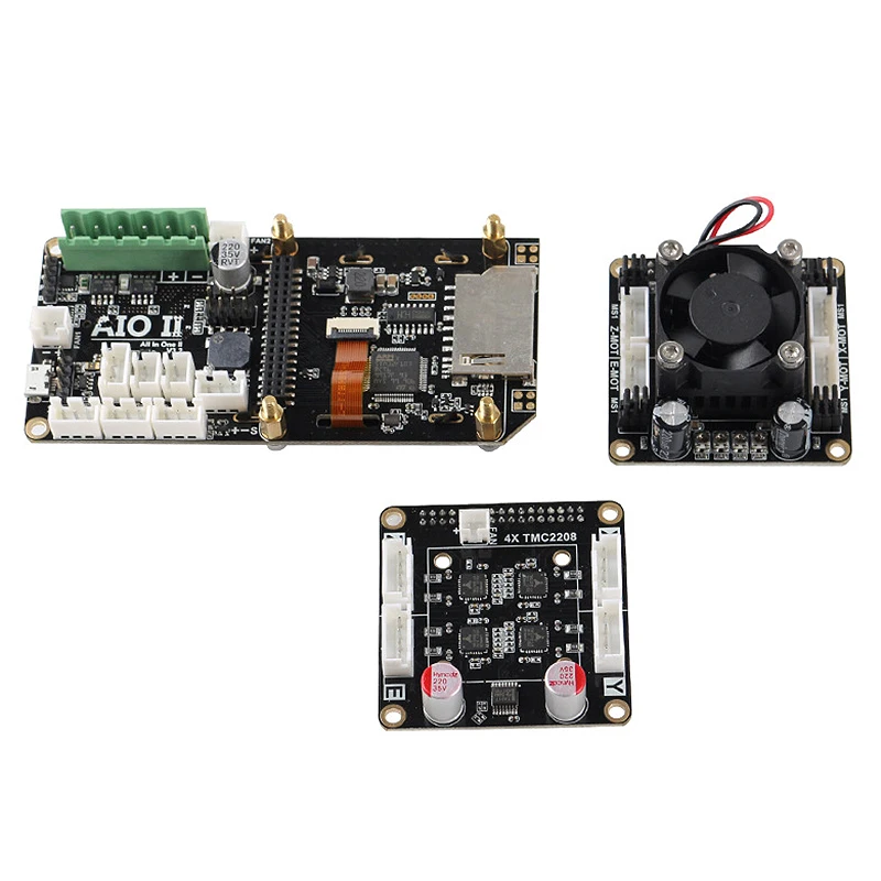 Для AIO II V3.2MCU 32 бит основная плата управления + драйвера интегрированная 4 TMC2208 ler 3D
