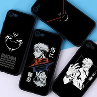 hot anime jujutsu kaisen ryomen sukuna itadori yuji phone case for iphone 11 12 13 mini pro xs max 8 7 6 6s plus x 5s se 2020 xr