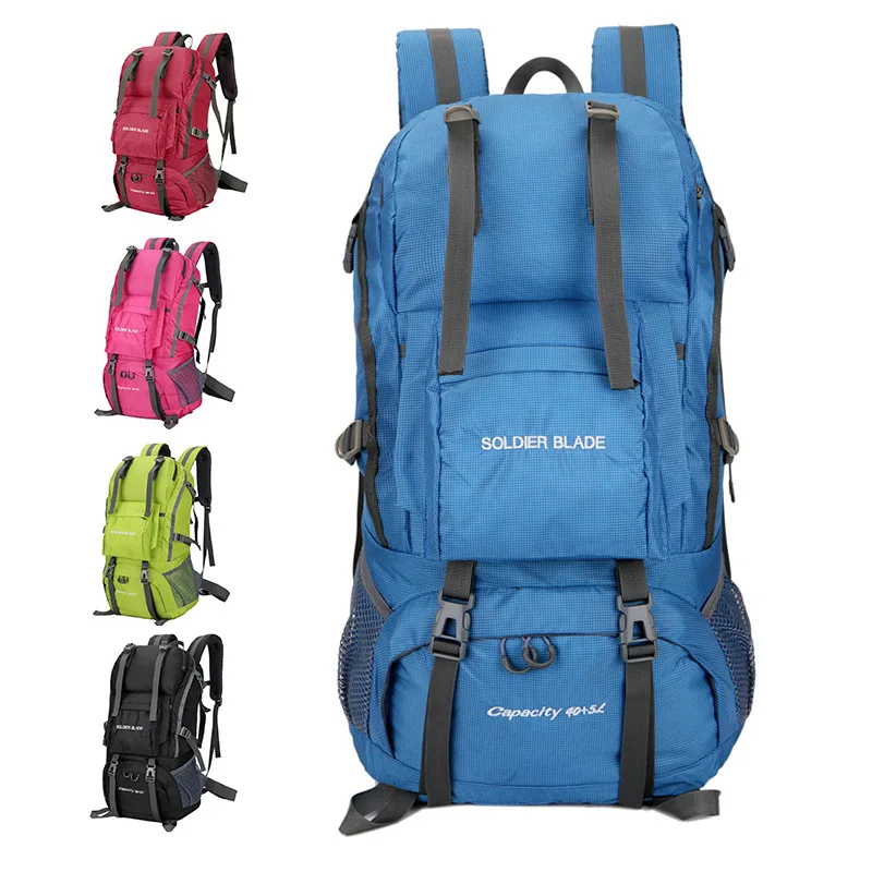 

45L Man Woman Camping Hiking Trekking Backpack Outdoor Bag Tourist Rucksack Sport Climbing Waterproof Travelling Pack