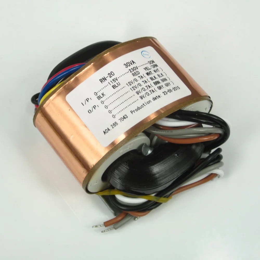 115 V 230 R тип силовой трансформатор корова 30 W 12V + двойной 9V с медным кожи крупного