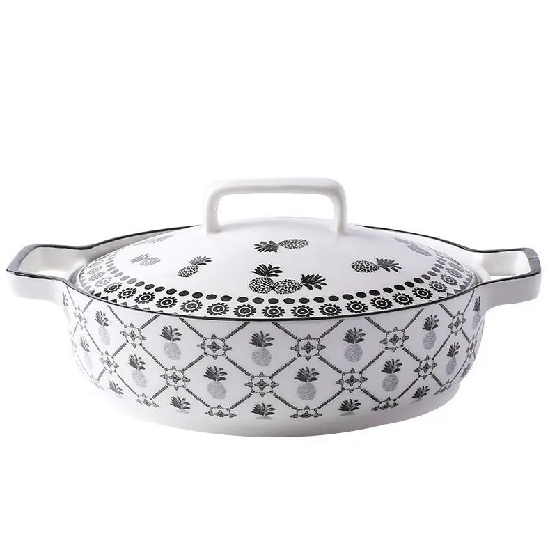 Сковорода для выпечки керамическая прямоугольная форма приготовления риса сыра