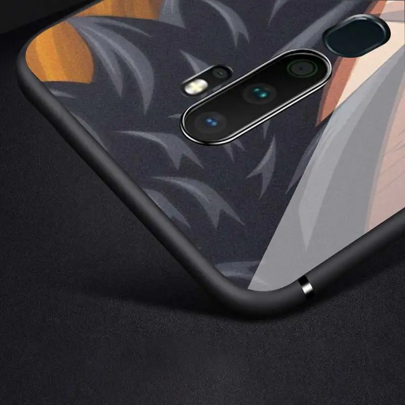 

Anime One Piece Luffy for OPPO Reno 2 Z 2Z 2F 3 4 Pro 5G F7 A5 A9 2020 Super Bright Black Phone Case Soft Cover Shell