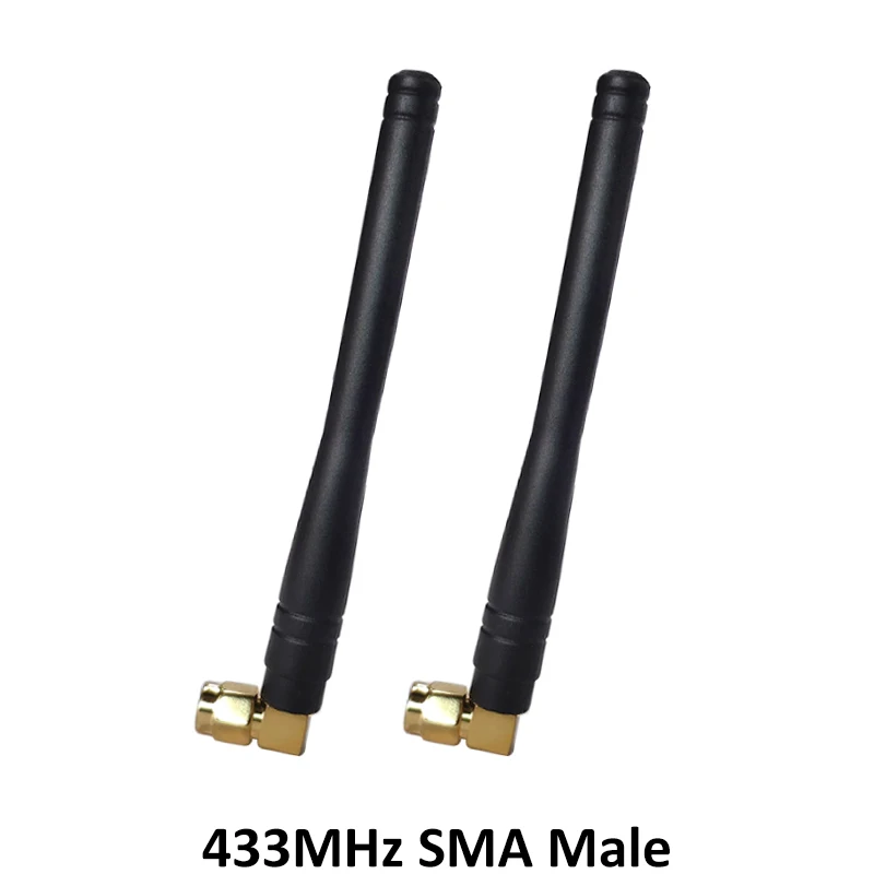 GRANDWISDOM 6 шт. 433 МГц Антенна 3dbi sma Мужская lora антенна pbx iot модуль lorawan сигнальный