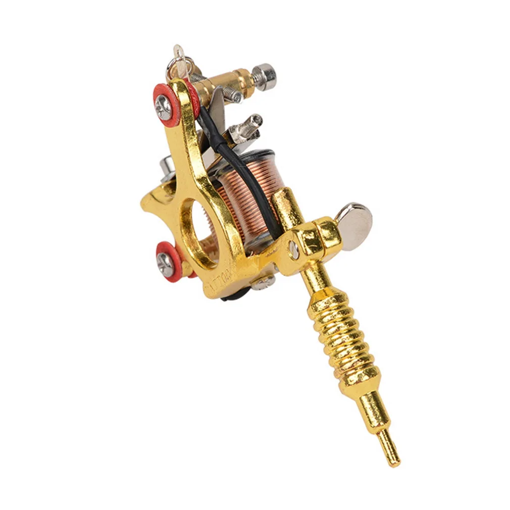 Технология литья Унисекс 8 бородавок катушки GS100 модный мини пистолет тату машина