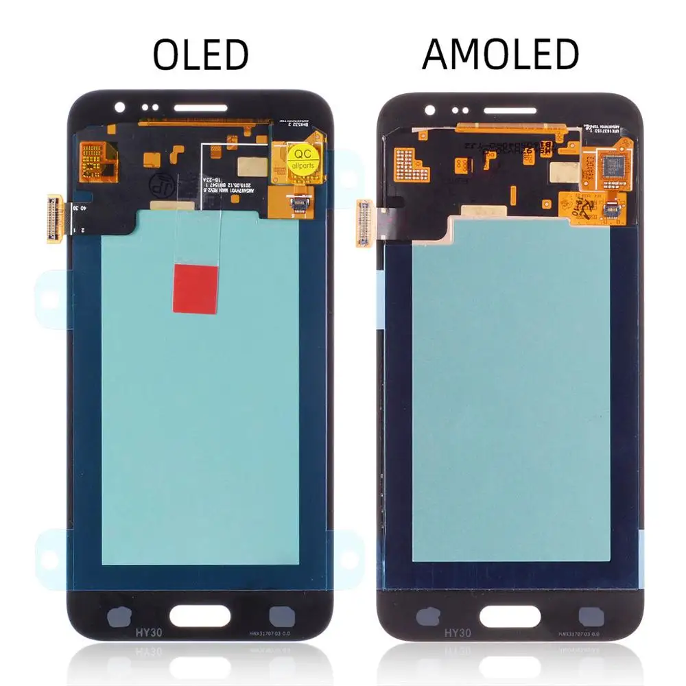 AMOLED Дисплей для SAMSUNG J3 J320 LCD в сборе с тачскрином 5.0'' черный белый золотой