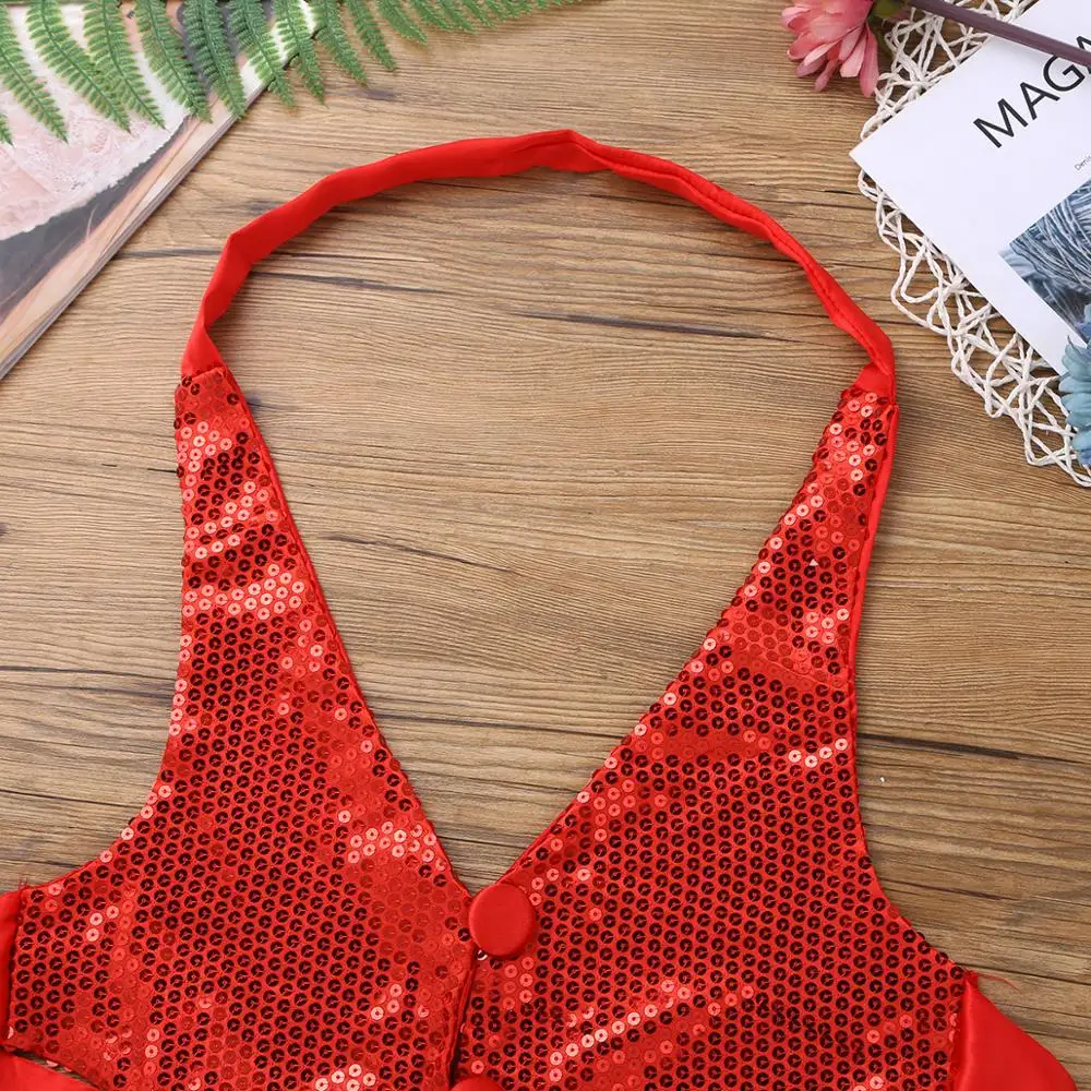 Женский костюм для взрослых с блестками современный джазовый хип хоп