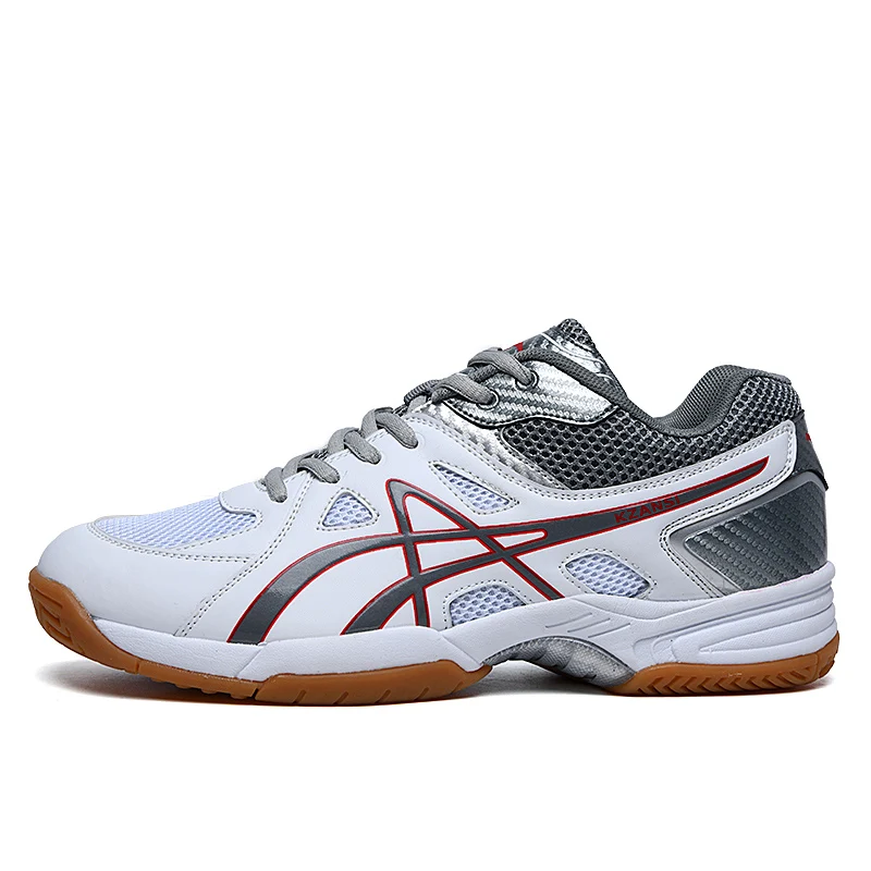 Профессиональные дышащие кроссовки для бадминтона и волейбола большого размера