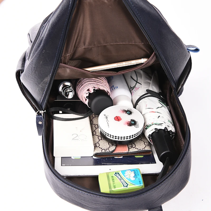 рюкзак женский 2020 женская сумочка модная 328 распродажа чёрные вместительные