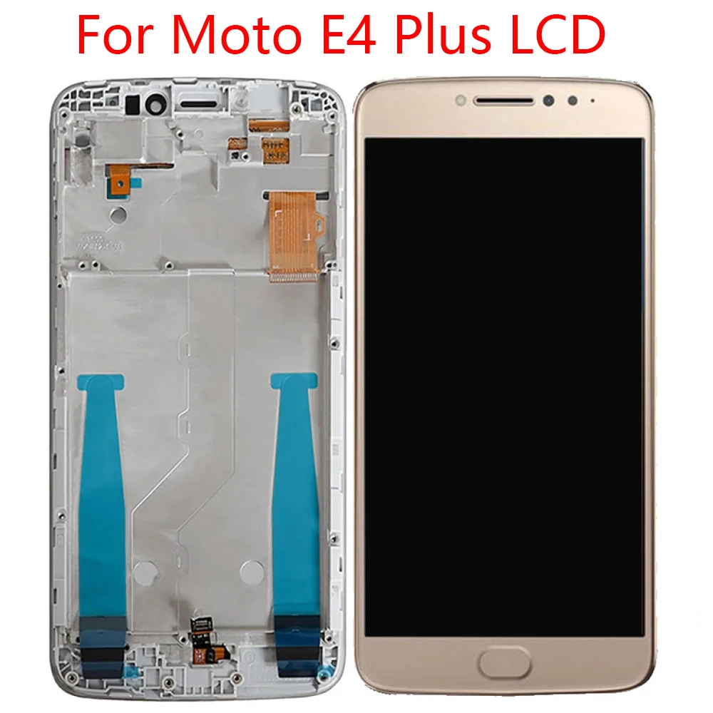

Для Motorola E4 Plus дисплей ЖК сенсорный экран Рамка оцифровщик оригинал для MOTO E4 Plus XT1770 XT1773 XT1771 XT1772 ЖК