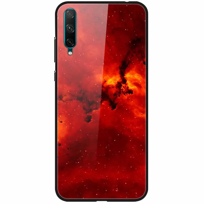 Tempered Glass Cover For Samsung A70 A50 Case Fashion Space Hard Covers For Samsung Galaxy A50S A30S A7 2018 Funda Coque Cool